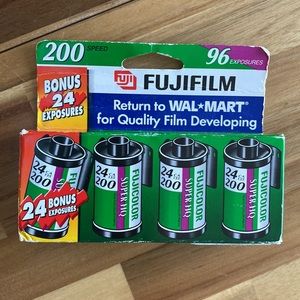FUJI film 200 speed 96 exposures